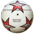 White Color Rubber Soccer with Star Logo for Promotion Gifts